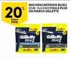 Oferta de Gillette - Nas Descartáveis Blue2em Continente