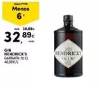 Oferta de Hendrick's - Gin por 32,89€ em Continente