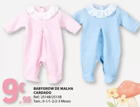 Oferta de Babygrow De Malha Cardadoem E.Leclerc