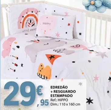 Oferta de Dream - Edredao + Resguardo Estampado por 29,95€ em E.Leclerc