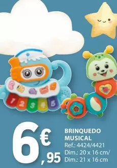 Oferta de Brinquedo Musical por 6,95€ em E.Leclerc