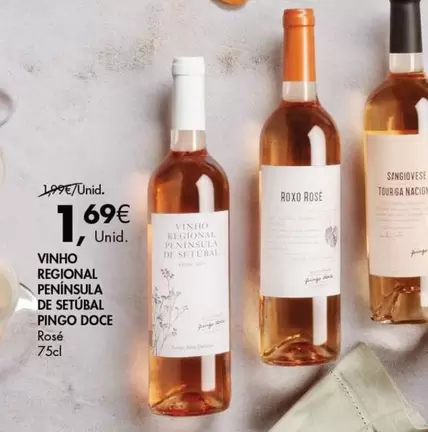 Oferta de Pingo doce - Vinho Regional Peninsula De Setubal por 1,69€ em Pingo Doce