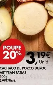 Oferta de Cachaco De Porco Duroc por 3,19€ em Pingo Doce