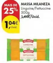 Oferta de Milaneza - Massa por 1,04€ em Pingo Doce