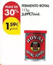 Oferta de Royal - Fermento por 1,59€ em Pingo Doce