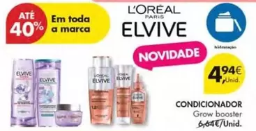 Oferta de L'Oréal - Condicionador por 4,94€ em Pingo Doce