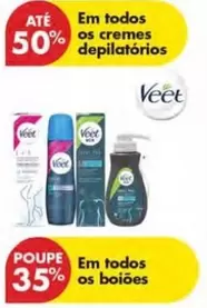 Oferta de Veet - Em Todos Os Cremes Depilatóriosem Pingo Doce