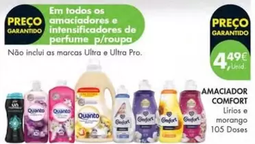 Oferta de As - Amaciador Comfort por 4,49€ em Pingo Doce