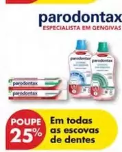 Oferta de Parodontax - Em Todas As Escovas De Dentesem Pingo Doce