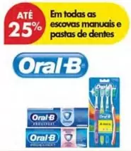 Oferta de Oral B - Em Todas As Escovas Manuais E Pastas De Dentesem Pingo Doce