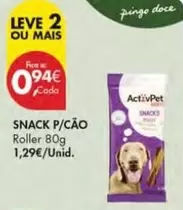 Oferta de A+ - Snack P/cao por 0,94€ em Pingo Doce