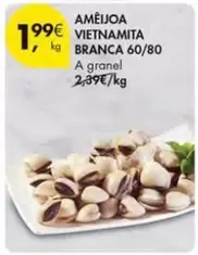 Oferta de A+ - Ameijoa Vietnamita Branca 60/80 por 1,99€ em Pingo Doce