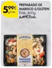 Oferta de Preparado De Marisco S/Glúten por 5,99€ em Pingo Doce