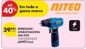 Oferta de A+ - Berbequim/Aparafusadoraem Pingo Doce