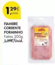 Oferta de Porminho - Fiambre Corrente por 1,29€ em Pingo Doce