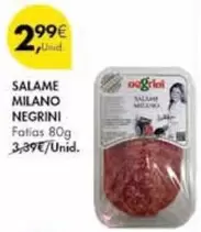 Oferta de Salame Milano por 2,99€ em Pingo Doce