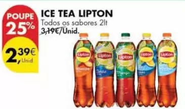 Oferta de Lipton - Ice Tea por 2,39€ em Pingo Doce