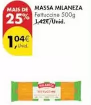 Oferta de Milaneza - Massa por 1,04€ em Pingo Doce