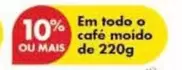 Oferta de Em Todo O Café Moido De 220gem Pingo Doce