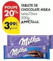 Oferta de Milka - Tablete De Chocolate por 3,99€ em Pingo Doce