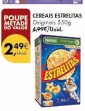 Oferta de Estrelitas - Cereais por 2,49€ em Pingo Doce