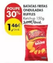 Oferta de Ruffles - Batatas Fritas Onduladas por 1,46€ em Pingo Doce