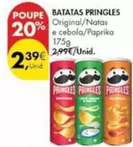 Oferta de Pringles - Batatas por 2,39€ em Pingo Doce