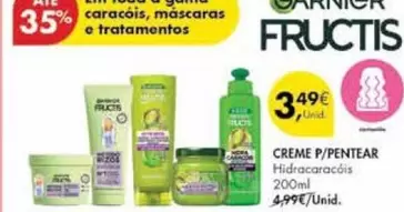 Oferta de Fructis - Creme P/Pentear por 3,49€ em Pingo Doce