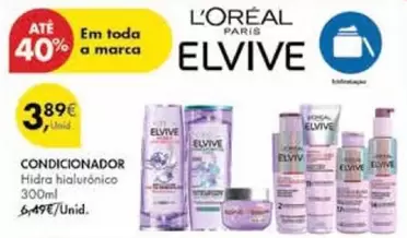 Oferta de L'Oréal - Condicionador por 3,89€ em Pingo Doce