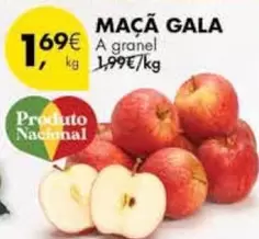 Oferta de A+ - Maçã Gala por 1,69€ em Pingo Doce