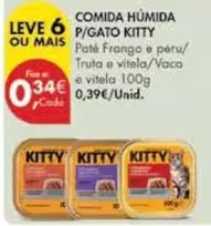 Oferta de Comida Humida P/Gato por 0,34€ em Pingo Doce