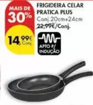 Oferta de Celar - Frigideira Cellar Pratica Plus por 14,99€ em Pingo Doce