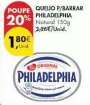 Oferta de Philadelphia - Queijo P/ Barrar por 1,8€ em Pingo Doce