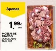 Oferta de Moelas De Frango por 1,99€ em Continente Bom dia