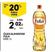 Oferta de Fula - Óleo Alimentar por 2,02€ em Continente Bom dia