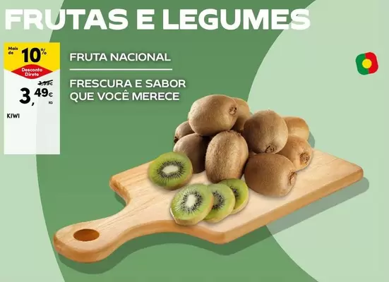 Oferta de Nacional - Fruta por 3,49€ em Continente Bom dia