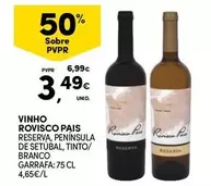 Oferta de Vinho por 3,49€ em Continente Bom dia