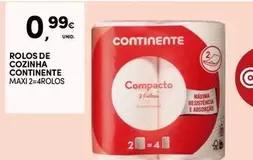 Oferta de Continente - Rolos De Cozinha por 0,99€ em Continente Bom dia