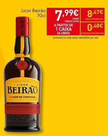 Oferta de Beirão - Licor por 7,99€ em Recheio