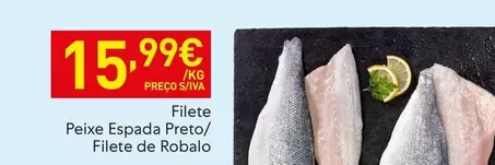 Oferta de Filete De Robalo por 15,99€ em Recheio