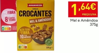 Oferta de Amanhecer - Mel E Amendoas por 1,64€ em Recheio