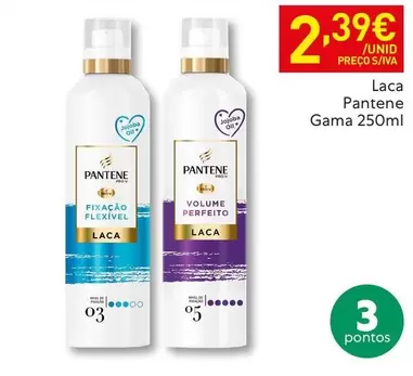 Oferta de Pantene - Laca por 2,39€ em Recheio