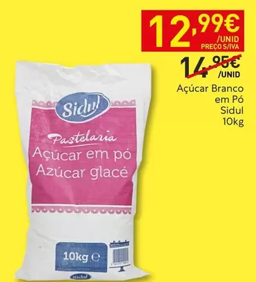 Oferta de Sidul - Açúcar Em Pó por 12,99€ em Recheio