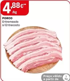 Oferta de Porco  por 4,88€ em Intermarché