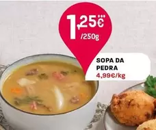 Oferta de Sopa Da Pedra por 1,25€ em Intermarché