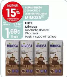 Oferta de Mimosa - Leite por 1,69€ em Intermarché