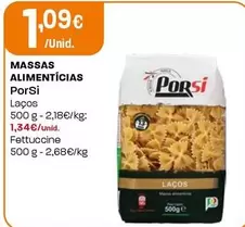 Oferta de Porsi - Massas Alimentícias  por 1,09€ em Intermarché