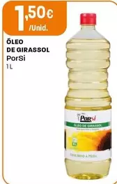 Oferta de Porsi - Óleo De Girassol por 1,5€ em Intermarché