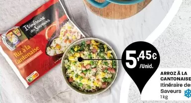 Oferta de Itinéraire Des Saveurs - Arroz À La Cantonaise por 5,45€ em Intermarché