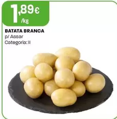 Oferta de Batata Branca por 1,89€ em Intermarché